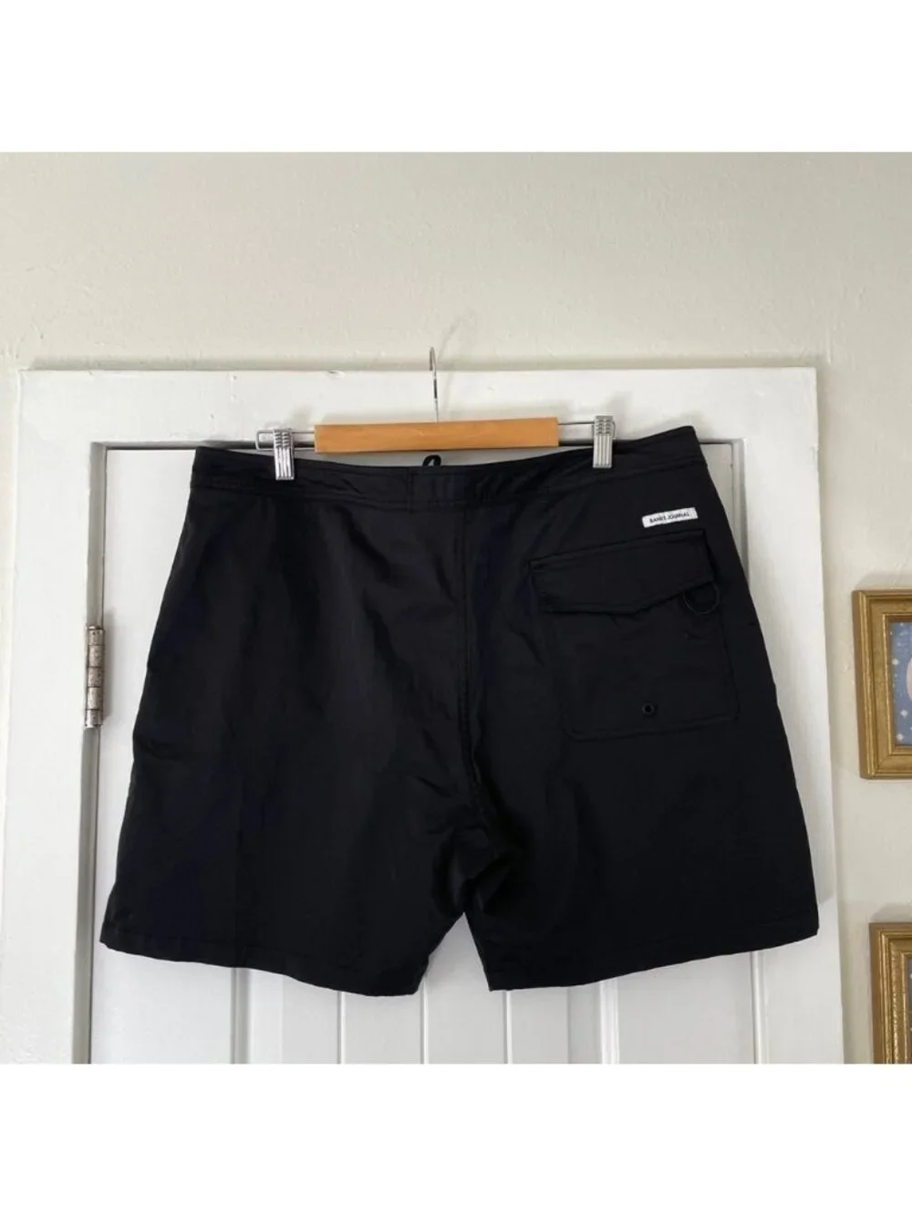 Banks Journal Men's Black Swim Shorts Size 38